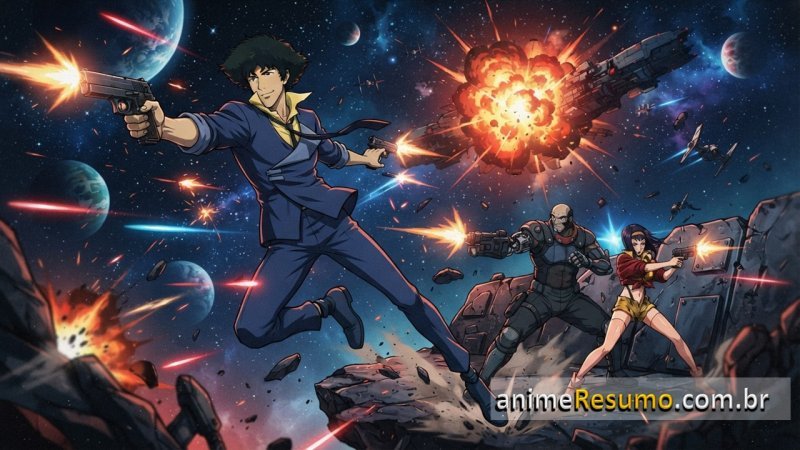 Capa do anime Cowboy Bebop