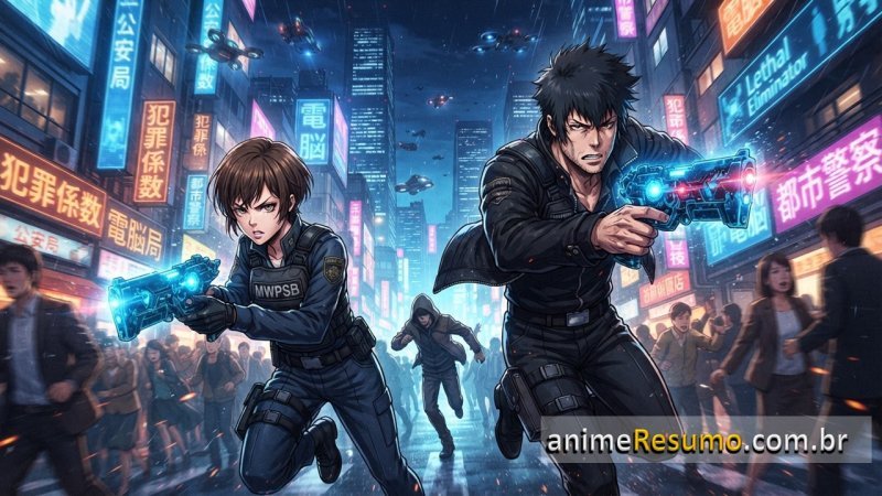 Capa do anime Psycho-Pass