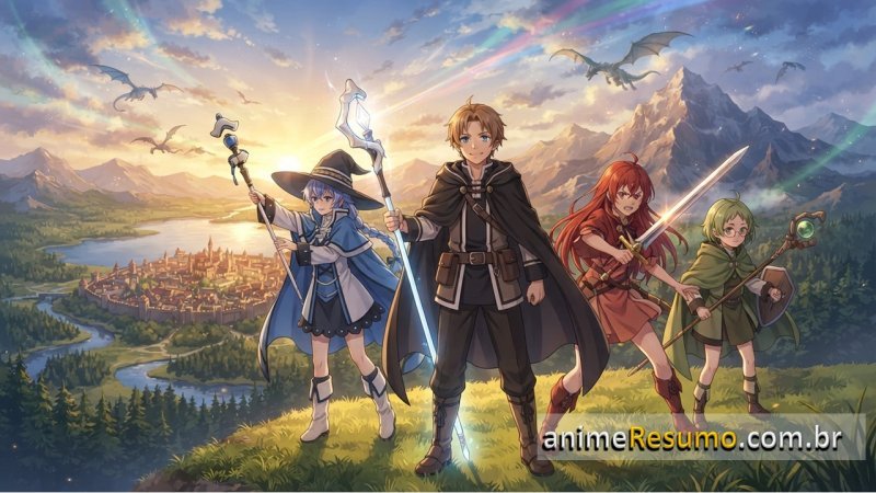 Mushoku Tensei: A Saga de um Sem-Teto
