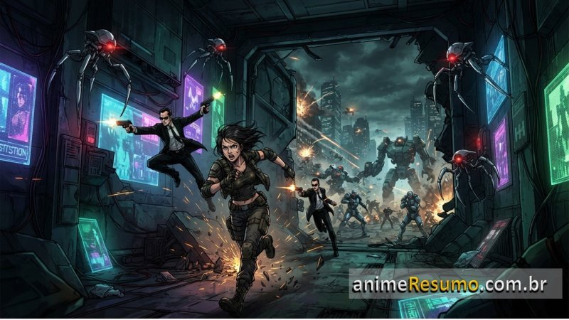 Capa do anime The Animatrix